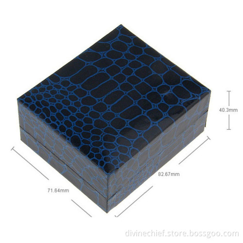 2016 New Arrival Fashion High End PU Leather Jewelry Box Packaging In Packaging Box